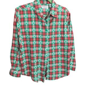 #2 SMALL PETITE Westbound Christmas tree long sleeve shirt